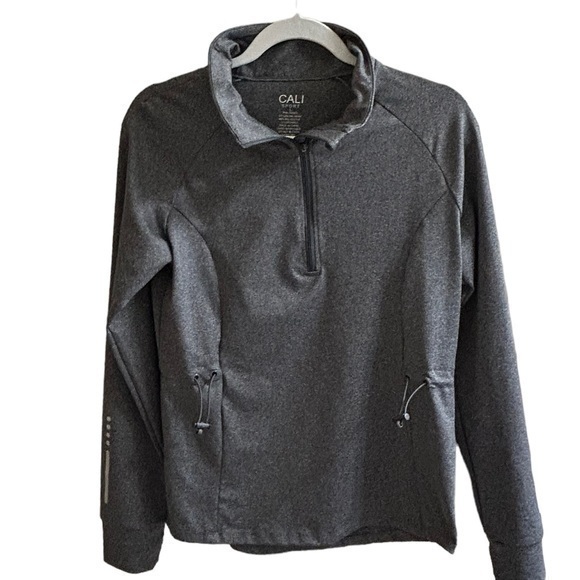 CALIA by Carrie Underwood Tops - Cali Sport Grey 1/2 Zip Pullover Jacket Size Large